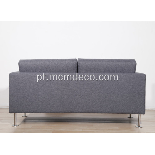Sofá moderno do sofá do parque do tecido do estilo minimalista